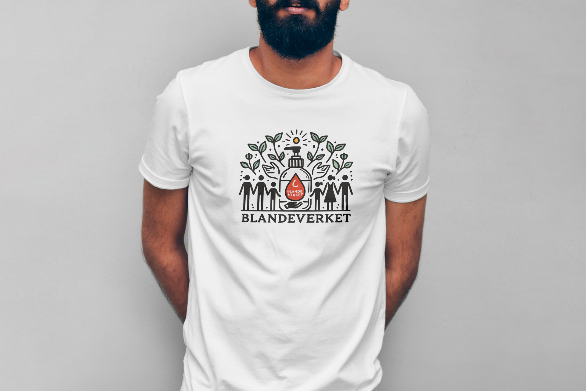 Visuell identitet og emballasjedesign Blandeverket