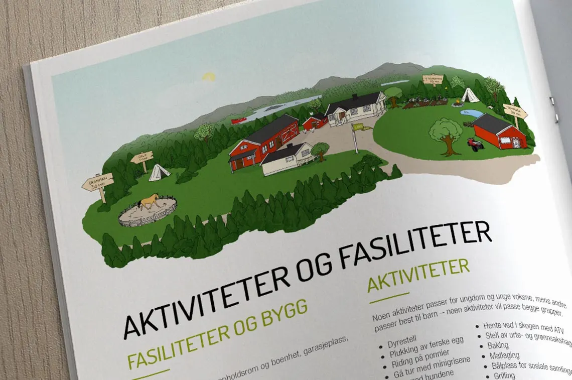 Brosjyre Langeli Fritidsgård