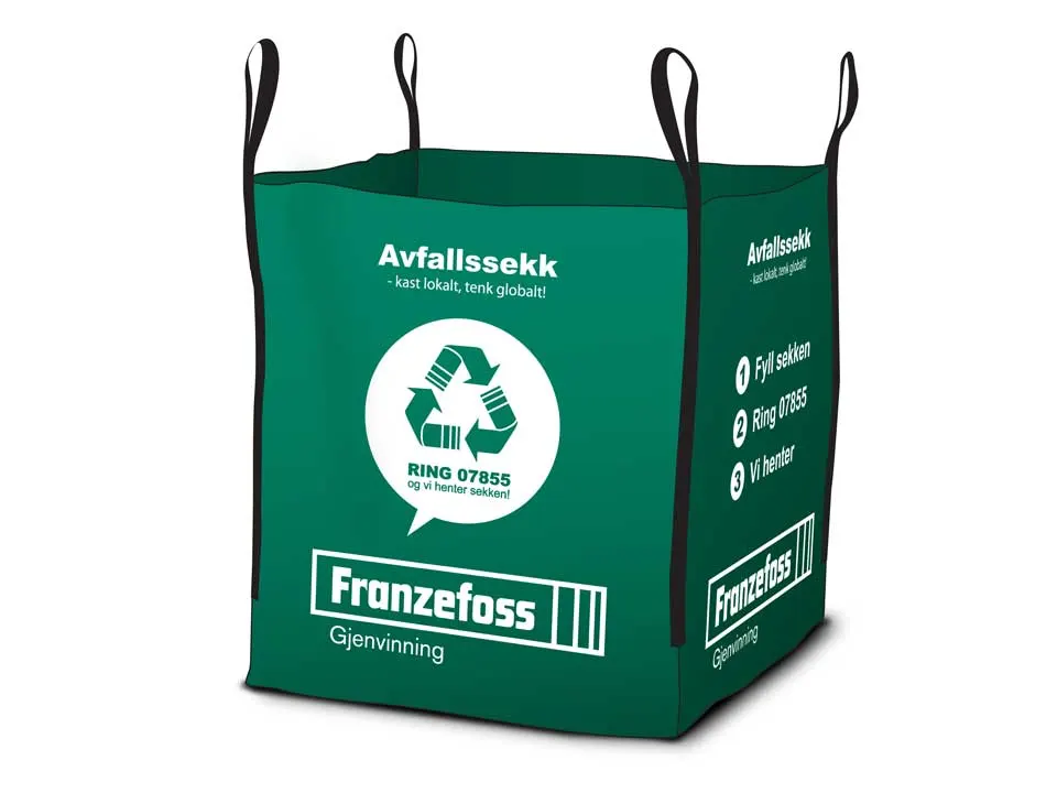 Pakningsdesign & kampanje Franzefoss Gjenvinning