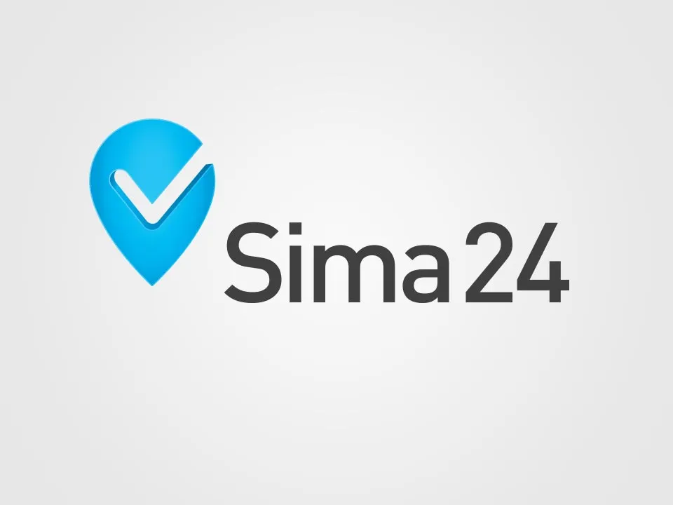 Logo og nettside Sima24