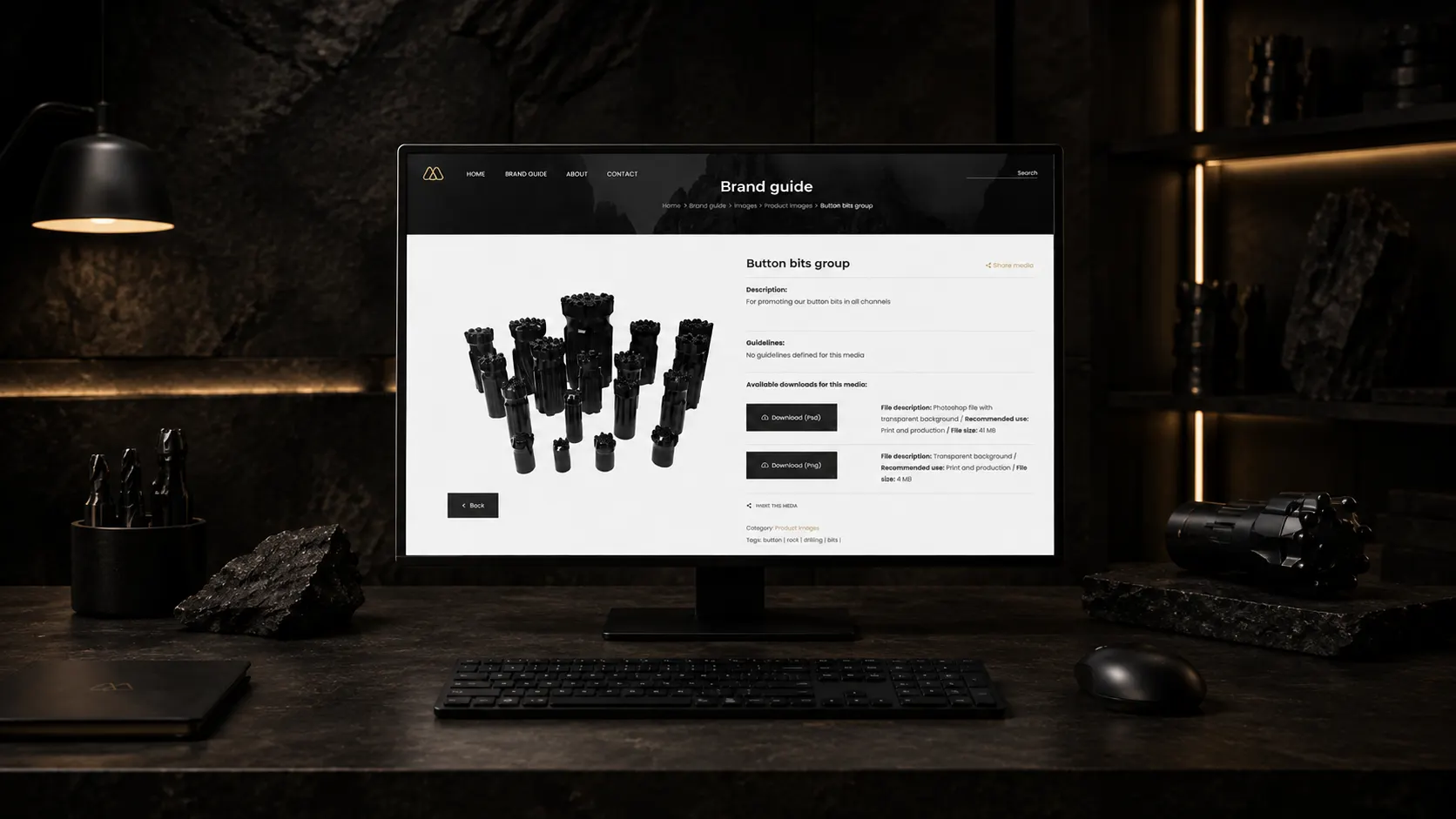 Digital Brand Guide Monark