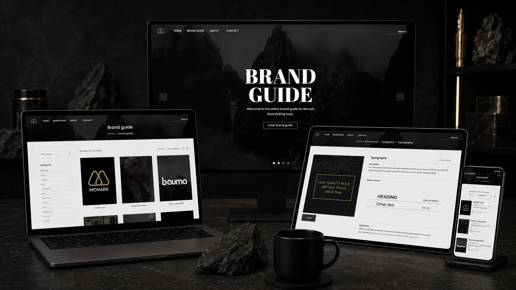 Digital Brand Guide Monark