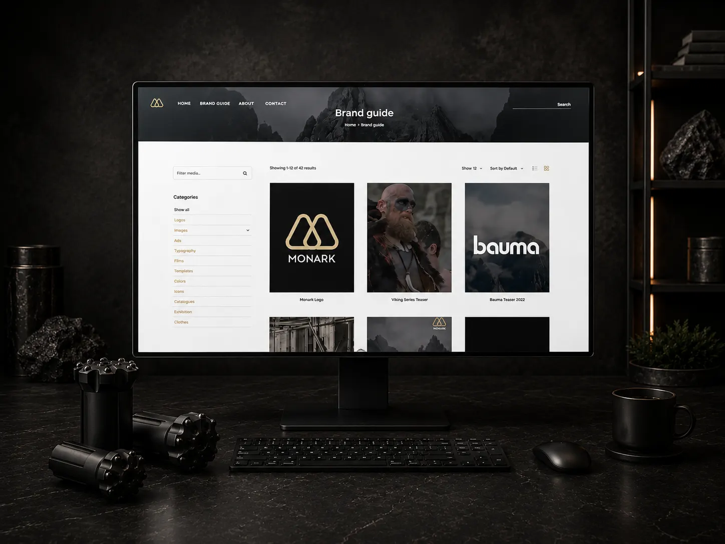 Digital Brand Guide Monark