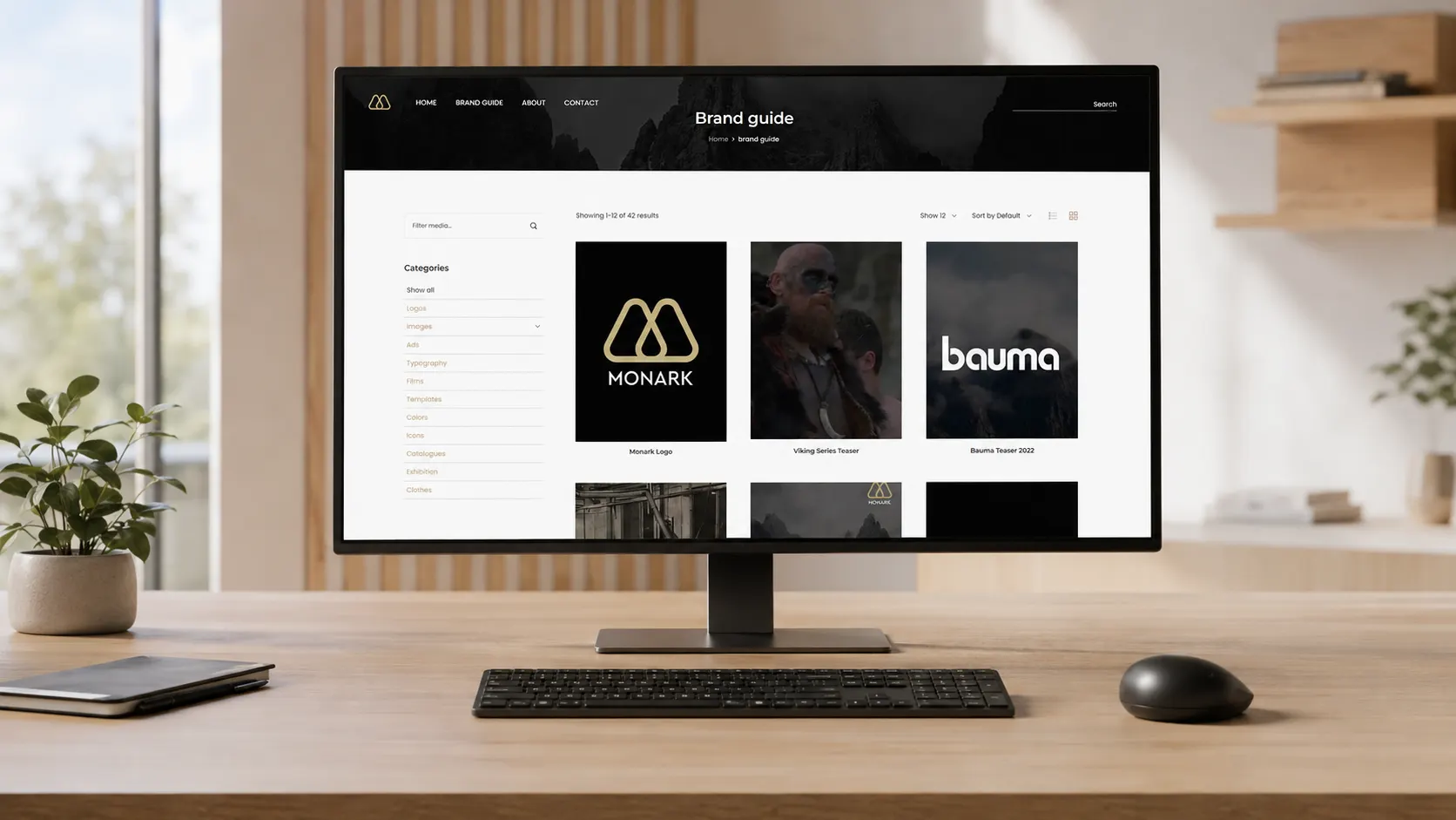 Digital Brand Guide Monark