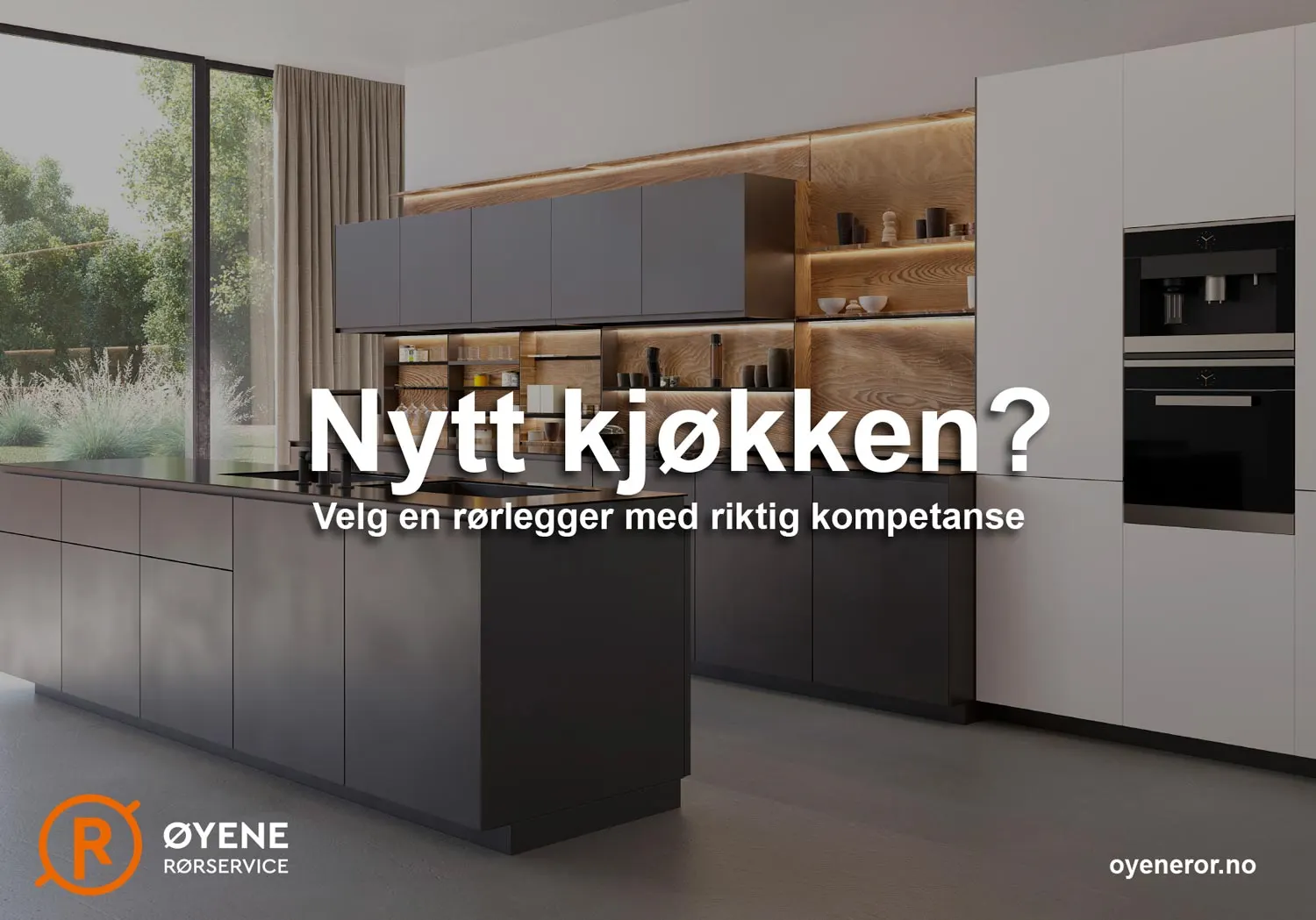 Logo og identitetsdesign Øyene Rørservice