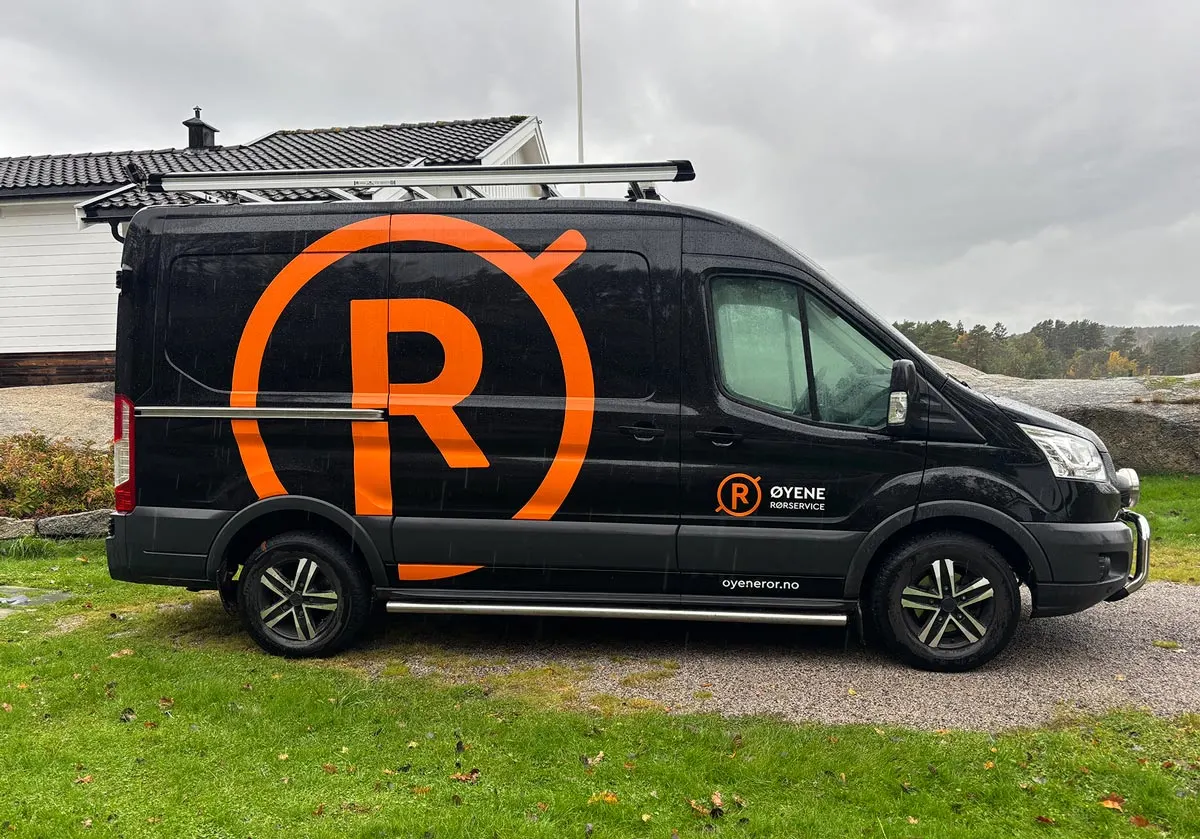 Logo og identitetsdesign Øyene Rørservice