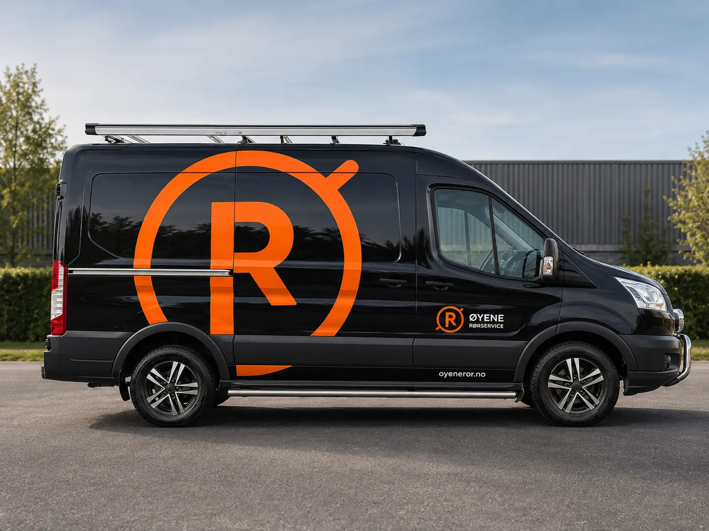 Logo og identitetsdesign Øyene Rørservice